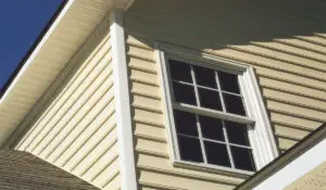 House Siding Exposed To Sunlight